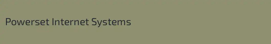 Powerset Internet Systems